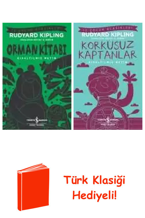 Rudyard Kipling 2 Kitap Seti + Türk Klasiği Hediye
