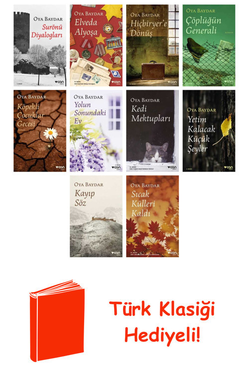Oya Baydar 10 Kitap Seti + Türk Klasiği Hediye