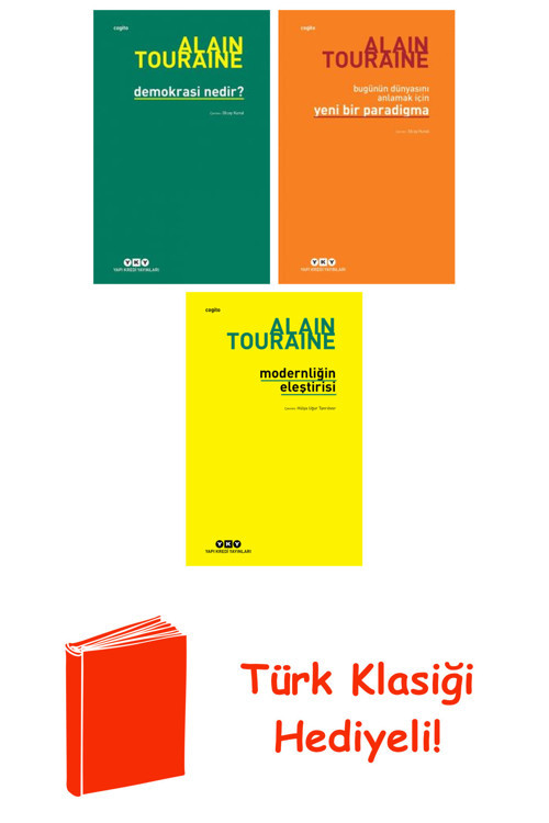 Alain Touraine 3 Kitap Seti + Türk Klasiği Hediye