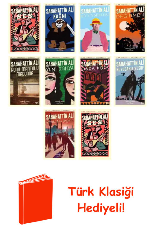 Sabahattin Ali 10 Kitap Seti + Türk Klasiği Hediye