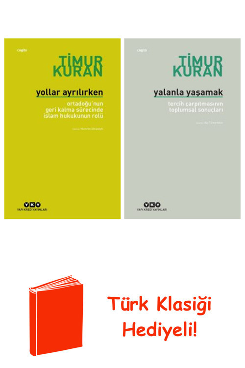 Timur Kuran 2 Kitap Seti + Türk Klasiği Hediye