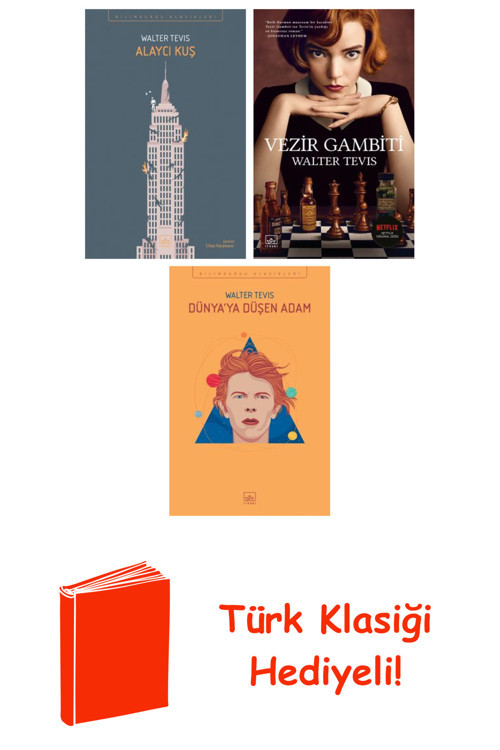 Walter Tevis 3 Kitap Seti + Türk Klasiği Hediye