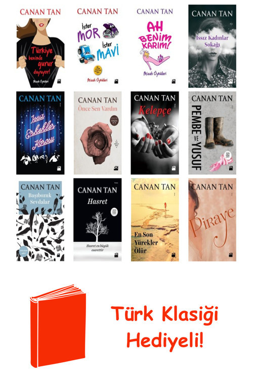 Canan Tan 12 Kitap Seti + Türk Klasiği Hediye