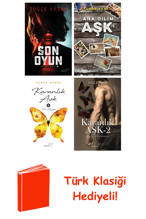 Tuğçe Aksal 4 Kitap Seti + Türk Klasiği Hediye