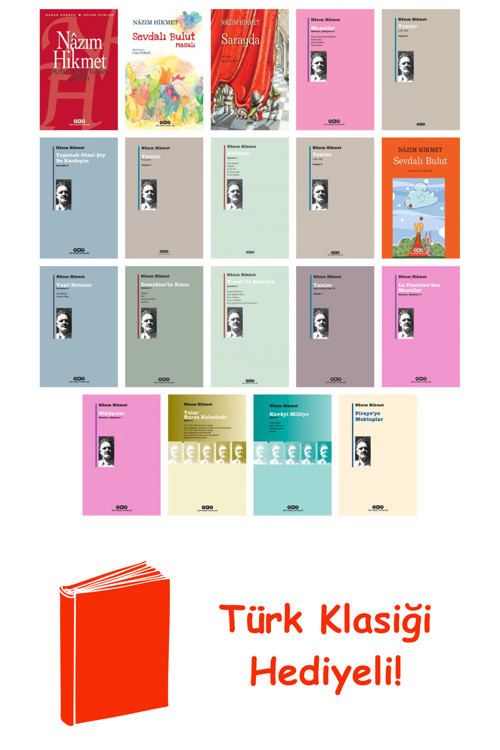 Nâzım Hikmet 19 Kitap Seti + Türk Klasiği Hediye