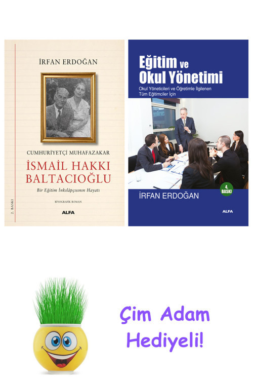İrfan Erdoğan 2 Kitap Seti + Çim Adam Hediye