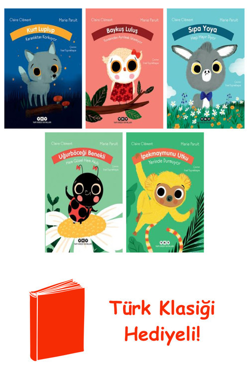 Claire Clément 5 Kitap Seti + Türk Klasiği Hediye