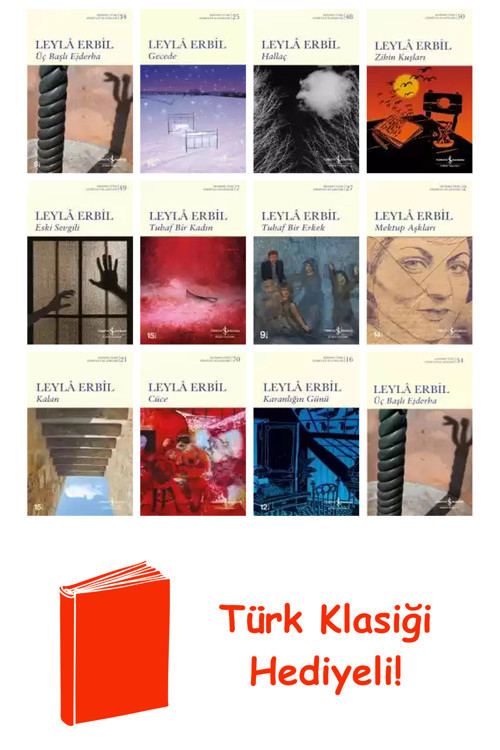 Leylâ Erbil 12 Kitap Seti + Türk Klasiği Hediye