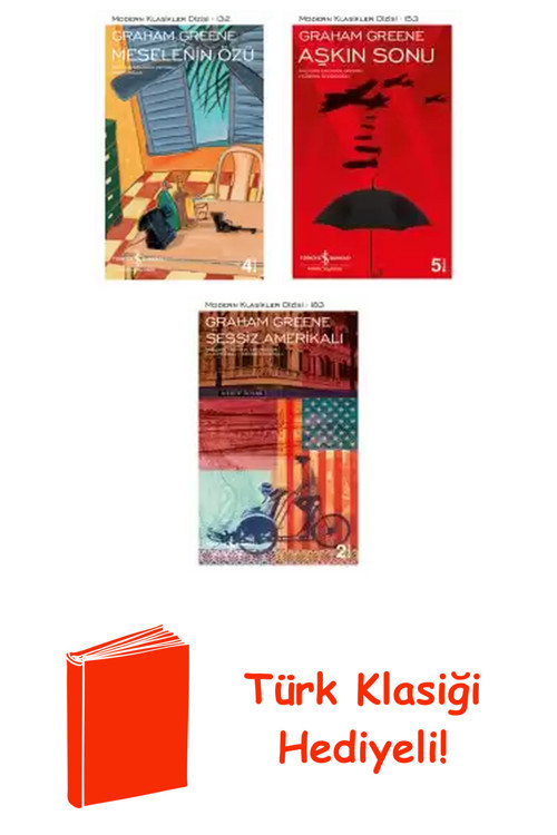 Graham Greene 3 Kitap Seti + Türk Klasiği Hediye