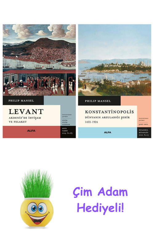 Philip Mansel 2 Kitap Seti + Çim Adam Hediye
