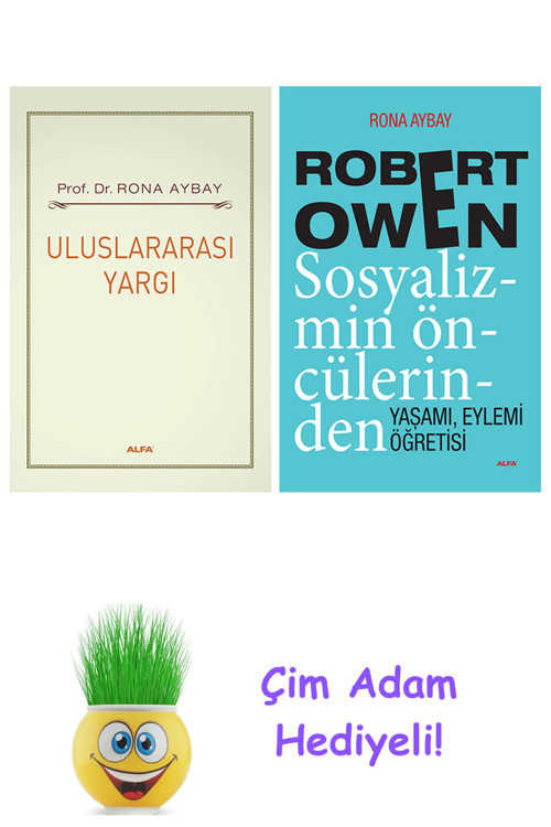Rona Aybay 2 Kitap Seti + Çim Adam Hediye