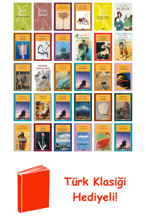 Yaşar Kemal 30 Kitap Seti + Türk Klasiği Hediye