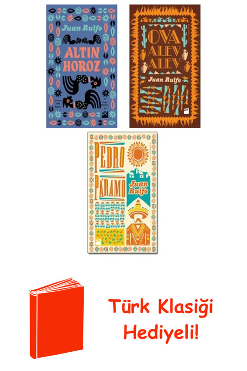 Juan Rulfo 3 Kitap Seti + Türk Klasiği Hediye