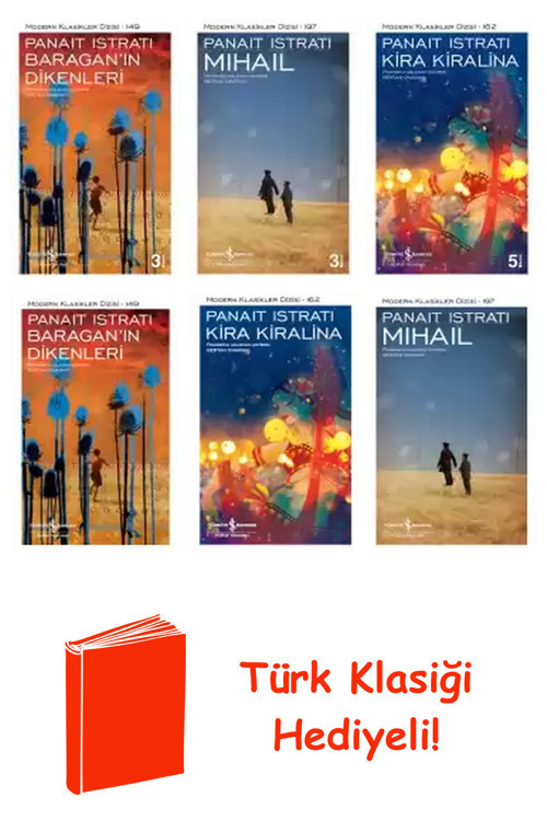 Panait Istrati 6 Kitap Seti + Türk Klasiği Hediye
