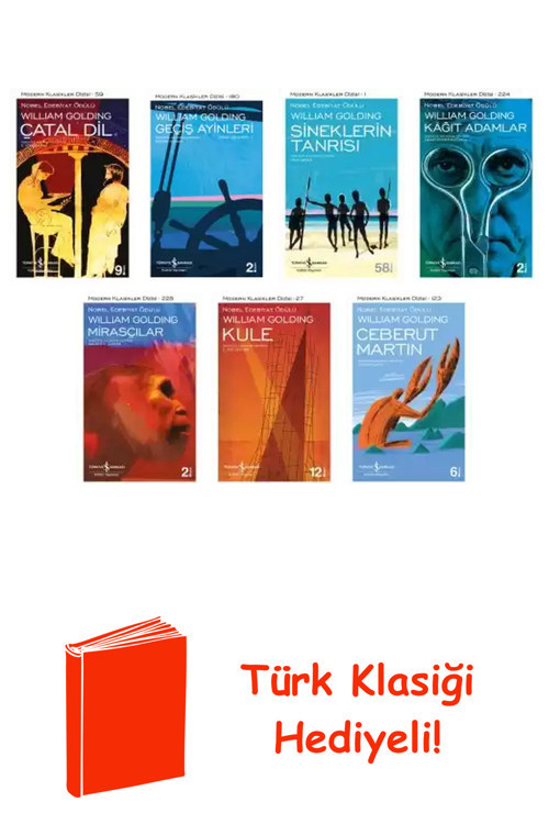William Golding 7 Kitap Seti + Türk Klasiği Hediye