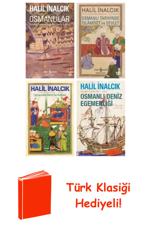 Halil İnalcık 4 Kitap Seti + Türk Klasiği Hediye
