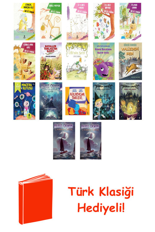 Göktuğ Canbaba 17 Kitap Seti + Türk Klasiği Hediye