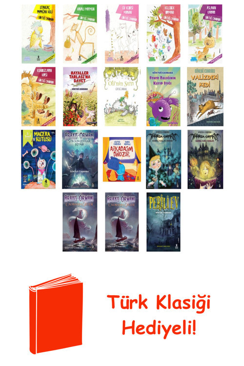 Göktuğ Canbaba 18 Kitap Seti + Türk Klasiği Hediye