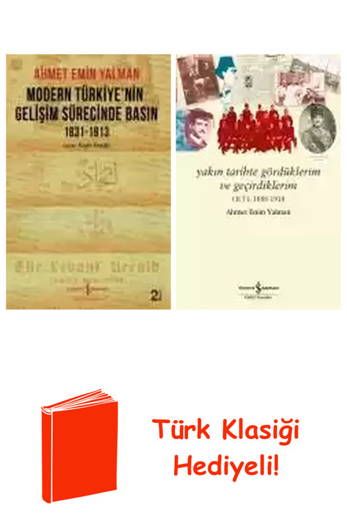 Ahmet Emin Yalman 2 Kitap Seti + Türk Klasiği Hediye