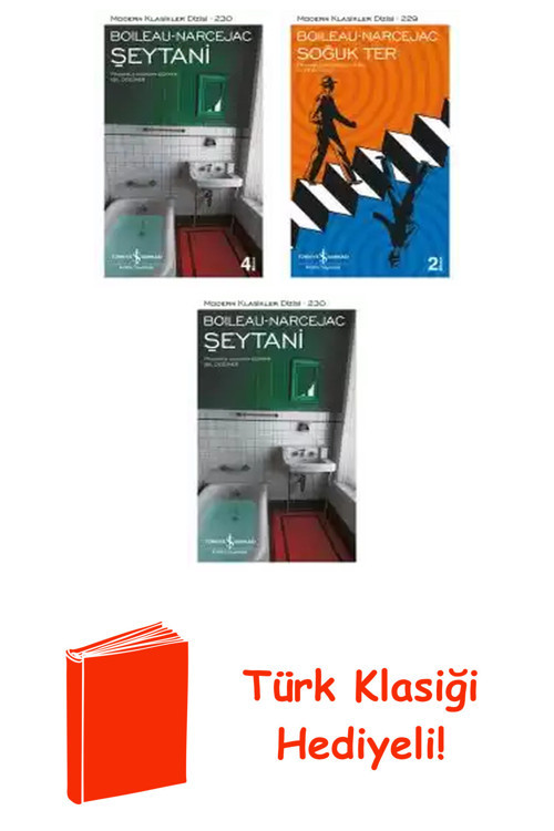 Pierre Boileau 3 Kitap Seti + Türk Klasiği Hediye