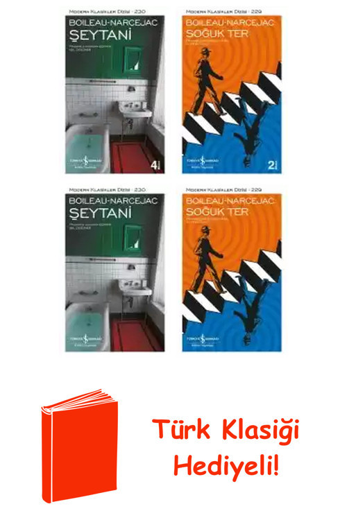 Pierre Boileau 4 Kitap Seti + Türk Klasiği Hediye