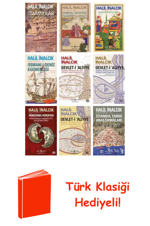 Halil İnalcık 9 Kitap Seti + Türk Klasiği Hediye