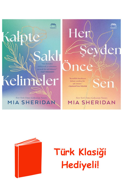 Mia Sheridan 2 Kitap Seti + Türk Klasiği Hediye