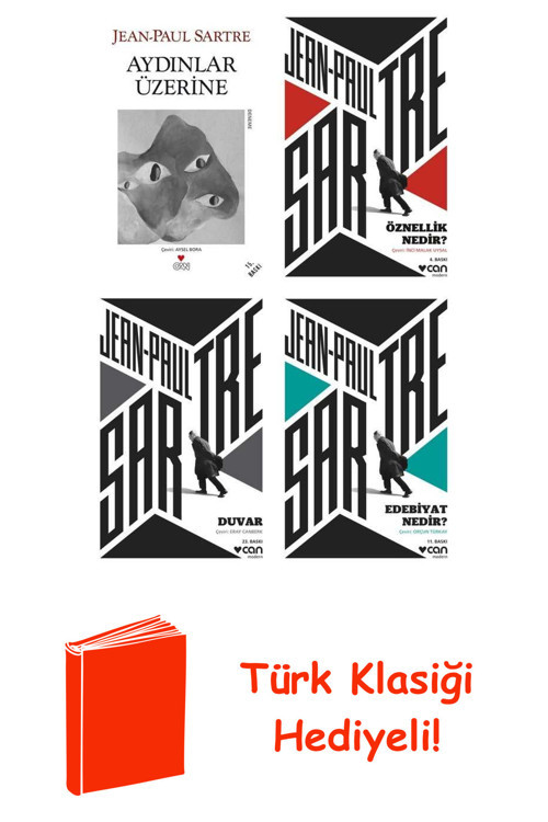 Jean-Paul Sartre 4 Kitap Seti + Türk Klasiği Hediye