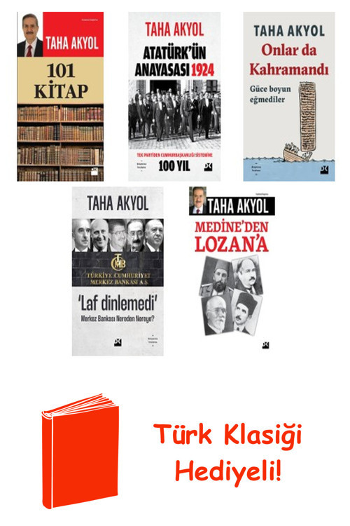 Taha Akyol 5 Kitap Seti + Türk Klasiği Hediye