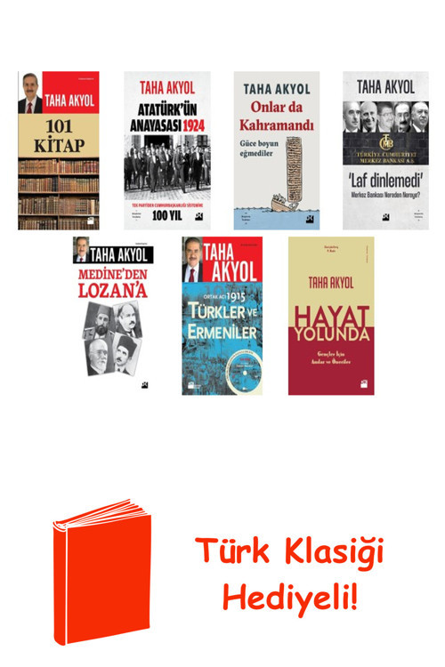 Taha Akyol 7 Kitap Seti + Türk Klasiği Hediye