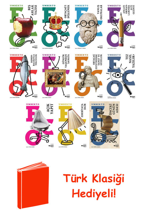 Umberto Eco 11 Kitap Seti + Türk Klasiği Hediye