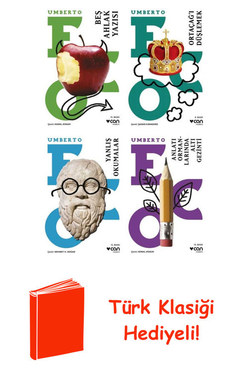 Umberto Eco 4 Kitap Seti + Türk Klasiği Hediye