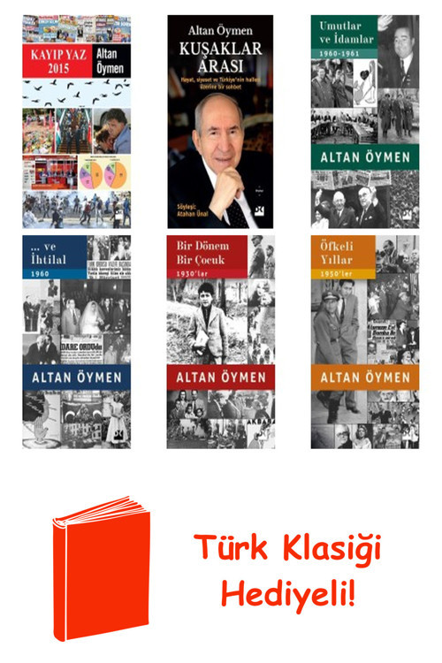 Altan Öymen 6 Kitap Seti + Türk Klasiği Hediye