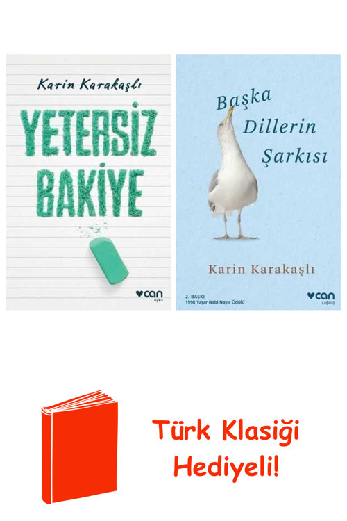Karin Karakaşlı 2 Kitap Seti + Türk Klasiği Hediye