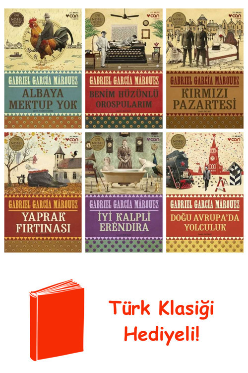 Gabriel García Márquez 6 Kitap Seti + Türk Klasiği Hediye