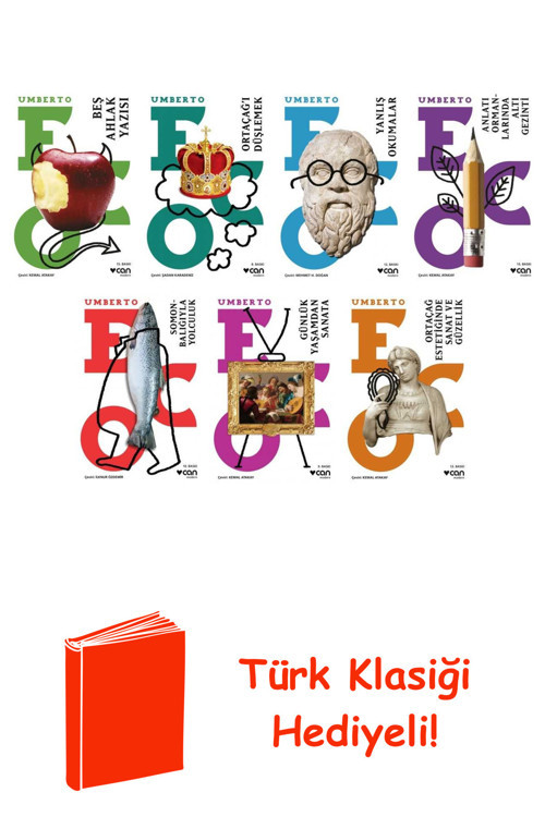 Umberto Eco 7 Kitap Seti + Türk Klasiği Hediye
