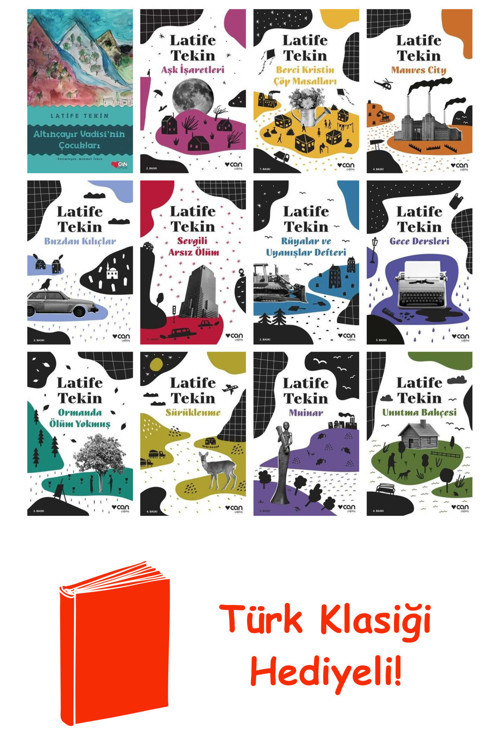 Latife Tekin 12 Kitap Seti + Türk Klasiği Hediye