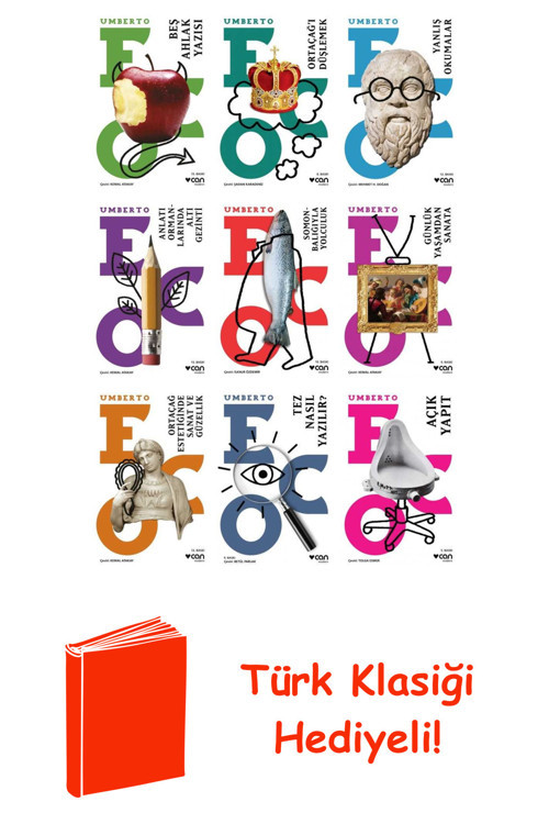 Umberto Eco 9 Kitap Seti + Türk Klasiği Hediye