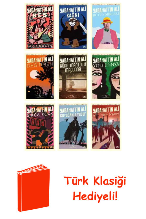 Sabahattin Ali 9 Kitap Seti + Türk Klasiği Hediye