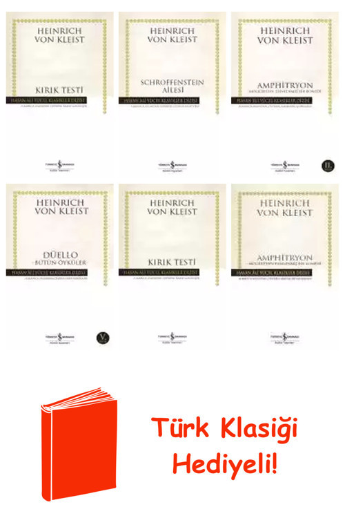 Heinrich Von Kleist 6 Kitap Seti + Türk Klasiği Hediye