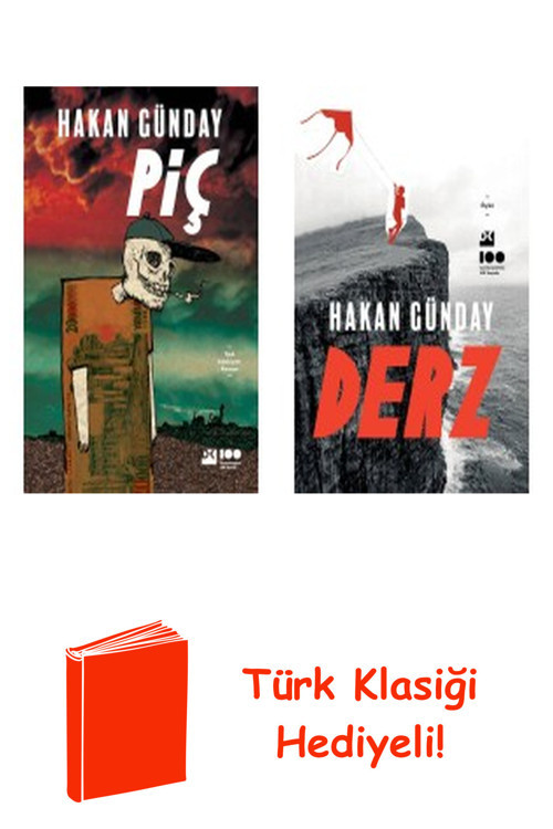 Hakan Günday 2 Kitap Seti + Türk Klasiği Hediye