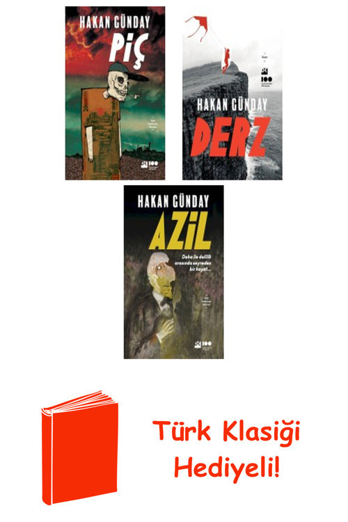 Hakan Günday 3 Kitap Seti + Türk Klasiği Hediye