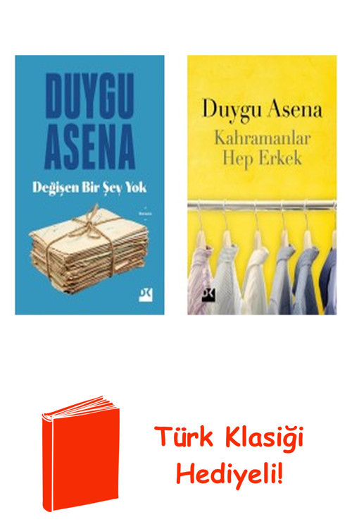 Duygu Asena 2 Kitap Seti + Türk Klasiği Hediye