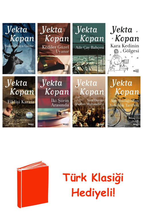 Yekta Kopan 8 Kitap Seti + Türk Klasiği Hediye