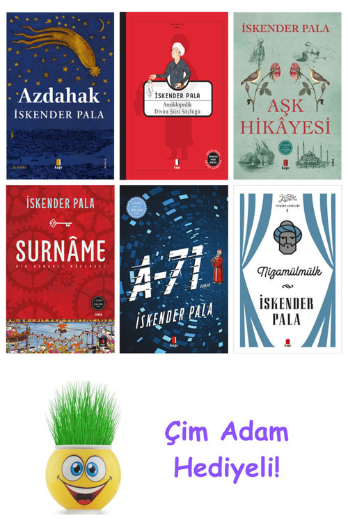 İskender Pala 6 Kitap Seti + Çim Adam Hediye