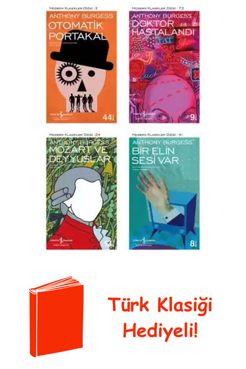 Anthony Burgess 4 Kitap Seti + Türk Klasiği Hediye