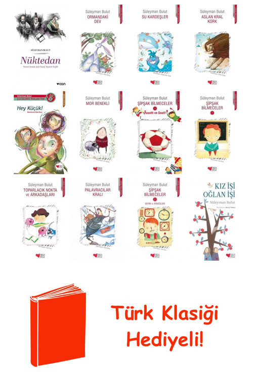 Süleyman Bulut 12 Kitap Seti + Türk Klasiği Hediye