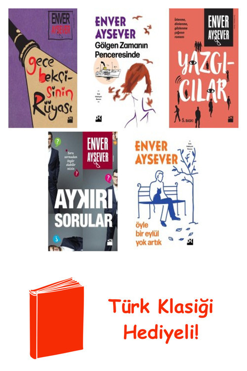 Enver Aysever 5 Kitap Seti + Türk Klasiği Hediye