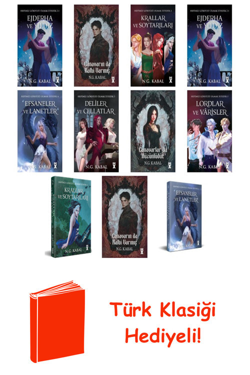 N. G. Kabal 11 Kitap Seti + Türk Klasiği Hediye