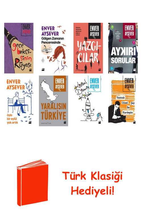 Enver Aysever 8 Kitap Seti + Türk Klasiği Hediye